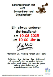 HK-Sonntagsbrunch am 10.8.2025