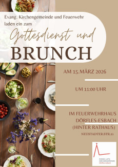 Feuerwehrbrunch 15.03.2026 
